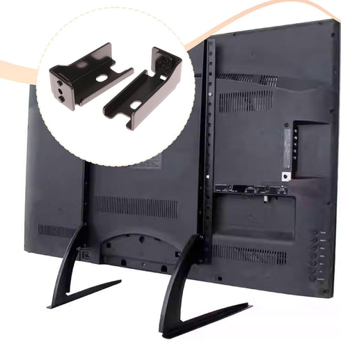 RMWHGDUL TV Stand Mobile TV Cart Accessory Black for Conference Stage Office Meeting Room Home