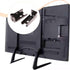 LeeQinersw TV Stand Metal Replacement Base Brackets Mounting Kit Stable Support Easy Installation Cart Suitable