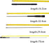 UAYESOK 2meter 70cm AZ507RB 29.5inch 144/430MHz PL259 Dual Band Mobile Radio Antenna Connector for Car Vehicel Truck