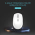 ONE-UP Wireless Mouse, 2.4G Silent Mouse with USB Nano Receiver for Laptop, Chromebook, PC, Mac, Windows