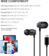 PALOVUE USB C Headphones - Magnetic in-Ear Earbuds with Microphone for Samsung Galaxy S23, Google Pixel 7, One Plus,