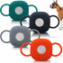Dog Silicone Collar Holder for Samsung SmartTag/Smart Tag+Plus/Tile Mate - Secure Holder for Pet Tracker Case (4 Pack)