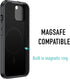 Spy-Fy iPhone 15 Plus Privacy Case - Camera Covers Front and Rear | Magsafe Compatible, Kickstand, 6-Foot Drop Proof |