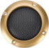 Zopsc 2PCS Protective Cover Shatter Resistant 2 inch Stereo Speaker Mesh Cover with Screws (Gold)