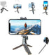 QIYUANCHUANG Phone Stand Tripod with Wireless Remote - Lightweight Adjustable Phone Holder for