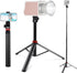 YSKE MT-79 Light Stand Tripod 81", 7-Section 0.8lbs, Foldable - Camera Phone Mount