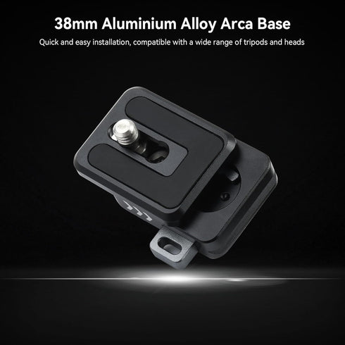 UTEBIT 38mm 1/4" 5kg, Camera Quick Release Plate, Screw Thread Quick Release System QR Plate Camera Tripod Mount
