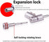 HiFi Banana Plugs Speaker Connectors, Screw Locking Rhodium Plated Banana Connector Jack for Speaker Cable