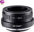 K&F Concept T2-EOS R Manual Focus Lens Mount Adapter Compatible with T-Mount (T/T-2) Screw Mount SLR Lens to Canon EOS R
