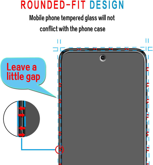 Slanku (3 Pack) Tempered Glass Screen Protector for Moto G Stylus 5G 2024, Touch Sensitivity, Scratch Resistant