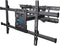 Full Motion TV Wall Mount by Pipishell, Articulating Arms for 37-75 Inch TVs, Max VESA 600x400mm, 132lbs