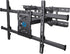 Full Motion TV Wall Mount by Pipishell, Articulating Arms for 37-75 Inch TVs, Max VESA 600x400mm, 132lbs