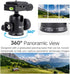 XILETU 360 1/4" 3/8" Tripod Ball Head Panoramic Metal with Arca Type Quick Release Plate, Screw Thread Mount, Tripod