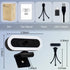 Svcouok W4 2K 1080P 60fps/2K 50fps, 2, Autofocus Webcam with Dual Mics & LED Light, USB Streaming Camera for PC