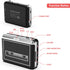 Cassette Cassette MP3 Player - Compact Tape Player Portable Recorder with Earphone-Convert Audio Music to Digital