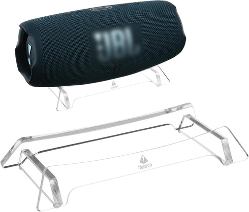 TXEsign Desktop Stand Compatible with Charge 5, Charge 4, Charge 3 Bluetooth Speaker, Acrylic Table Holder Speaker