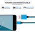 Micro USB Android Phone Charger Cable, 2pack 6ft Fast Charging Cord for Moto E5 G5 G6 Play, Kindle Fire HD, PS4
