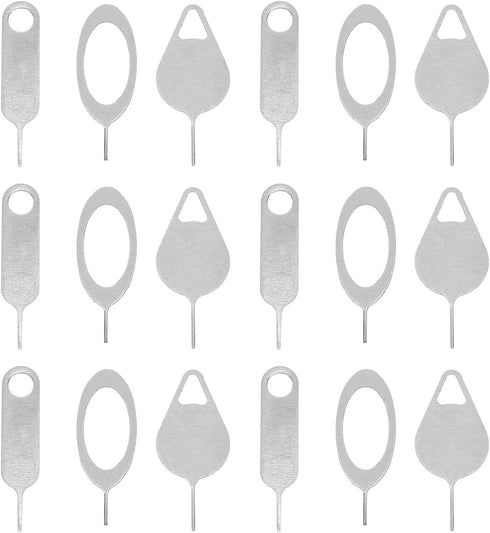 NUOBESTY 100 Pcs Steel Sim Removal Tools and Ejector Pins for Smartphones
