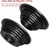 13 Pieces Filter Ring Adapter Set, Camera Lens Filter Metal Stepping Rings Kit (7+6 pcs Step Up Ring) Black