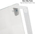 Contemporary Clear Glass Monitor Stand - Stylish Desktop Organizer and Laptop Riser