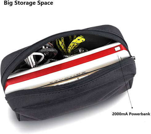 Universal Electronics Accessories Soft Carrying Case Bag, Durable & Lightweight for Out-Going, Travel, Cosmetics Kit