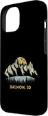 Salmon ID Lake Mountain Souvenir Sunset 15 Salmon Idaho Mountain Sunrise ID Case for iPhone