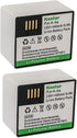 Kastar Battery Replacement 2-Pack for Arlo A-4, A-4a, VMC4040, 308-10069-01, Ultra, Pro 3, Pro 4 Security Camera