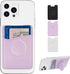 Wallaroo Wallets Premium Leather Phone Card Holder with Stand, Non-Slip Interior Strong Adhesive Grip