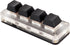 USB Mini Keypad, Customized Knobs Red Switch Macro Keyboard, Ergonomic Plug and Play for Desktop PC, 4 Keys