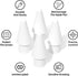 JOOSKO Pro/USB-C/2nd Gen/1st (4 Pack,Blue) Replacement Pencil Tips for Apple Pencil Gen Tips(with Storage