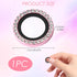 EBQOSK 1 Pack 16/16 9H Camera Lens Protector for Iphone Plus, Pink Bling Diamond Rings High Tempered Glass Camera Lens