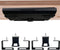 Pmsanzay Laptop Holder Rack, Under Desk Organizer for Keyboard, Routers, Modems, Easy to Install Accessories
