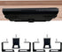 Pmsanzay Laptop Holder Rack, Under Desk Organizer for Keyboard, Routers, Modems, Easy to Install Accessories