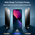 2 Pack Matte Privacy Screen Protector for iPhone 13/14/13 Pro, Anti-Glare Anti-Spy Tempered Glass Film 6.1 inch, Full