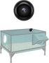 Lisviva Mini WiFi Camera for Heated Cat House, 1080P HD, Night Vision, Motion