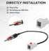 2009-2017 RED WOLF Radio Antenna Adapter for Hyundai Accent Elantra Kona, Kia Aftermarket Stereo Connector Replacement