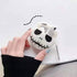 ZOSTLAND 2Pcs White Wireless EarphonCase, Silicone Shockproof Cover Compatible with Apple AirPods 2&1 (Clow+Skull)
