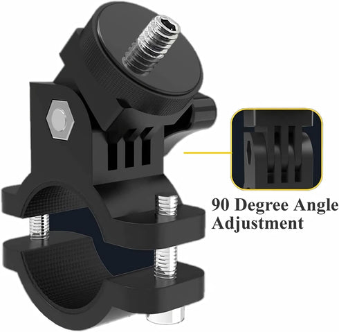 Universal Scope Phone Mount Holder - Adjustable Bike and Motorcycle Handlebar Phone Mount Adapter