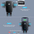 Wireless Car Charger, 15W Qi Fast Charging, Auto-Clamping Phone Mount for iPhone and Samsung