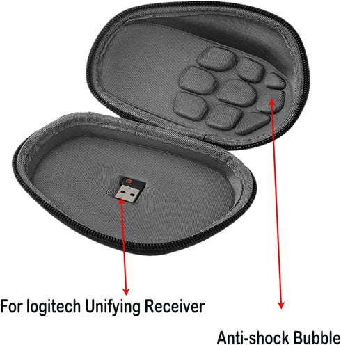 Hard Travel Mouse Case for Logitech MX Master 3 /3S/ Master 2S / MX Master Advanced Wireless Mouse, Protective Storage