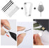 9pcs Stylus Pen Nibs for Samsung Galaxy S23 Ultra with Clip & Pin, Refill Tips for Stylus Pens, Carbon Fiber Digital
