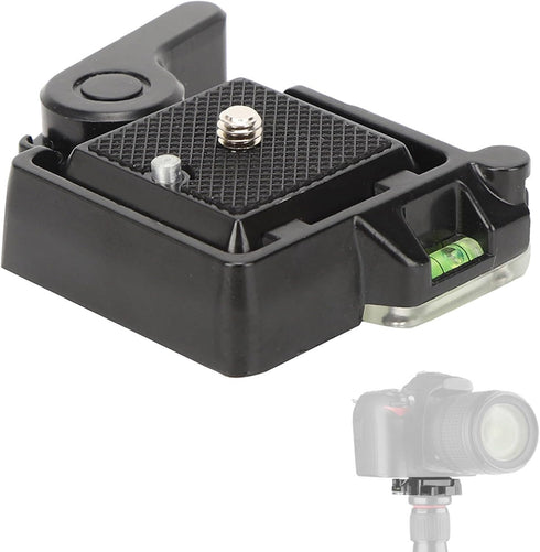 HEEPDD 1/4 Inch 3/8 Inch Arrow Storage Case Plate, Clamp Adapter for Tripods and Monopods with and Screws, Compatible
