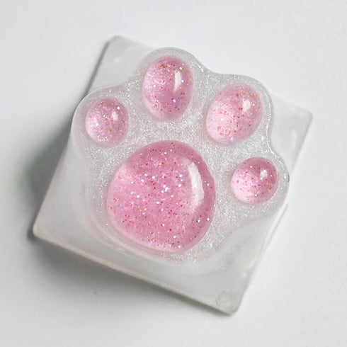 Cat Claw Keycap Backlight Keycap, Cute Resin ESC Keycap Replacement for Cherry MX Switch Mechanical Keyboard