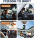 Tmengdao 360 Suction Cup Phone Mount, Ultra-Stable Phone Holder for Vlog Shooting, Rotation for Windshield, Roof Glass