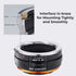 K&F Concept IV PRO MAF-NEX Lens Mount Adapter, Manual Focus Compatible with Minolta AF/Sony Alpha to Sony-E