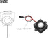 uxcell 4Pcs 3 Watt 4 Ohm Single Mini Speaker Full-Range, Mobile Portable Advertising Machine Speaker Connector