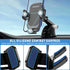 Car Suction Cup Phone Holder, 360° Rotation Anti-Shake Windshield Mount with Sticky Gel Pad, Compatible with iPhone