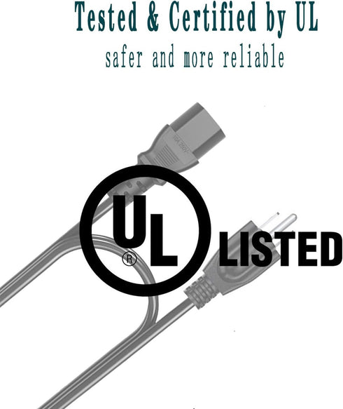 UNIMOSON Cable-10FT Amp Power Cord Compatible with ION Block Rocker, ION Pathfinder, ION Tailgater Bluetooth Speaker