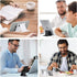 4 Pack Portable Cell Phone Stand Holder for Desk, Universal Adjustable Desktop Mobile Phone Kickstand, Foldable