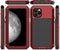 Marrkey iPhone 11 Pro Max Case, Heavy Duty Shockproof Full Body Protective Cover with Silicone Built-in Screen